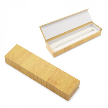 PENCIL CASE WITH BAMBOO FINISH